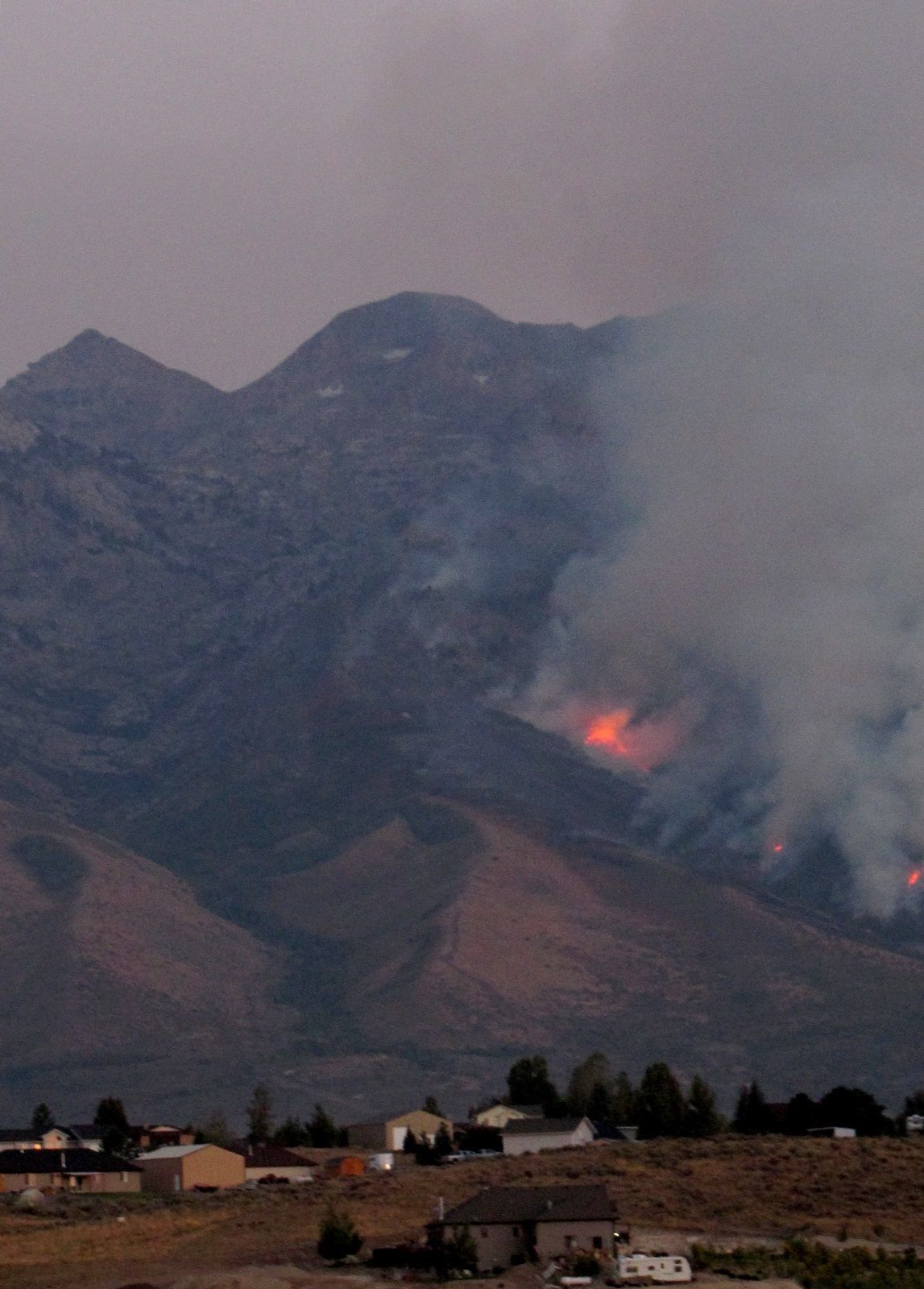 Ruby Mountain fire